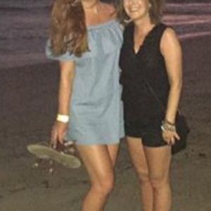 Strapless jean dress